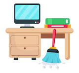 Office & Commercial Cleaning Icon